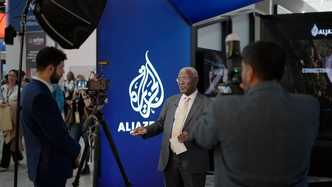 Aljazeera in WTM 2025 ExCeL London